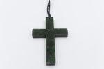 New Zealand Greenstone Large Cross