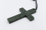 New Zealand Greenstone Large Cross