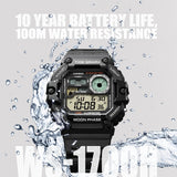 Casio Digital Moon and Tide watch WS1700H-1A
