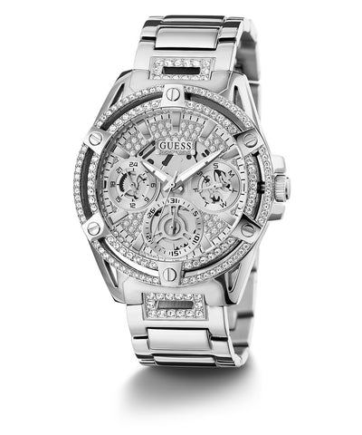 Guess Ladies Queen Silver tone Watch - GW0464L1