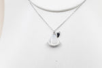 Stg Silver Pendent with Silver Chain IRA09