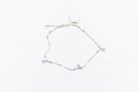 Stg Silver Anklet 25 to 29cm IRA1