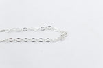 Stg Silver Anklet 25 to 29cm IRA41