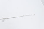 Stg Silver Anklet 25 to 29cm IRA40