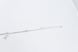 Stg Silver Anklet 25 to 29cm IRA40