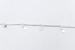 Stg Silver Anklet 25 to 29cm IRA40