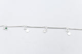 Stg Silver Anklet 25 to 29cm IRA40