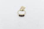 9ct Gold Garnet & Diamond ring SYR7986G