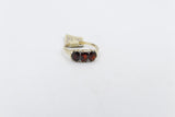 9ct Gold Garnet & Diamond ring SYR7986G