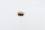 9ct Gold Garnet & Diamond ring SYR7986G