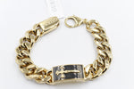Guess Gold one Shield Tag Bracelet JUMB04022JWYGBKL