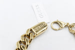 Guess Gold one Shield Tag Bracelet JUMB04022JWYGBKL
