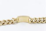 Guess Gold one Shield Tag Bracelet JUMB04022JWYGBKL
