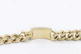 Guess Gold one Shield Tag Bracelet JUMB04022JWSTBKL