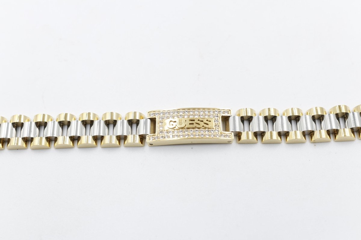 Guess Two tone Bracelet 21cm JUMB03200JWYGSTT