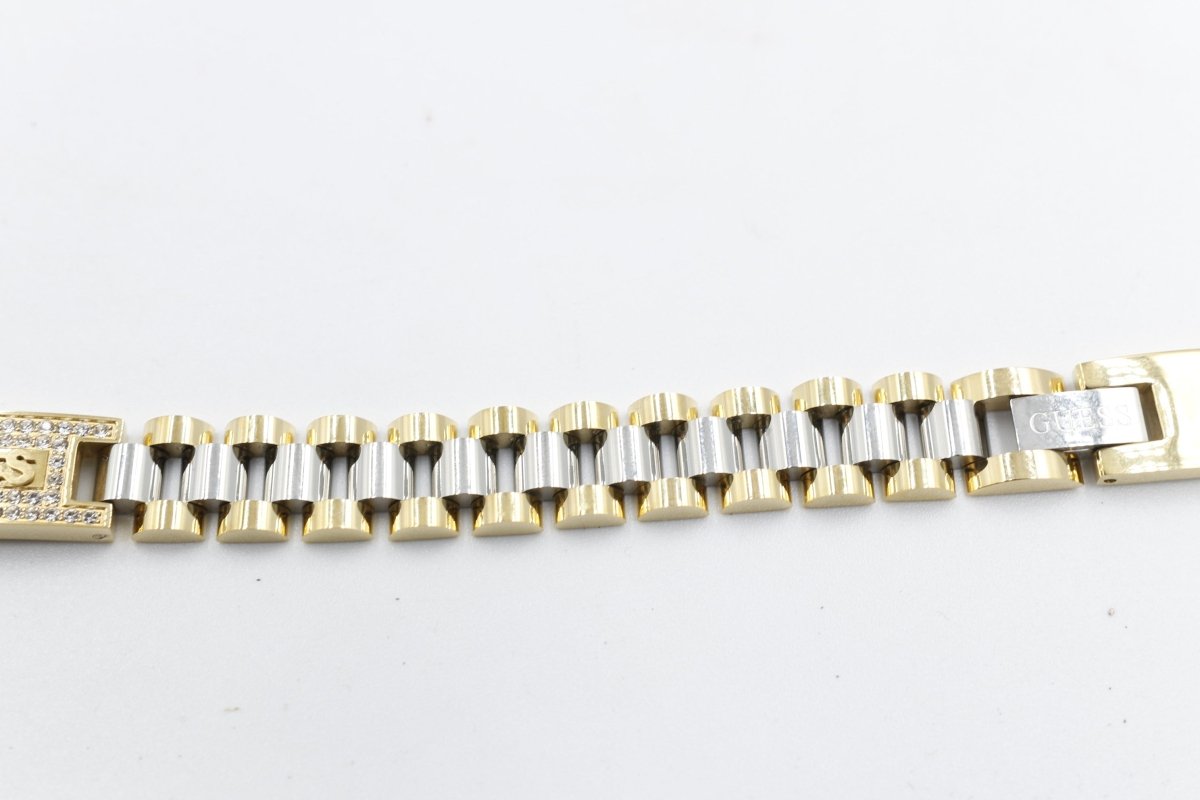 Guess Two tone Bracelet 21cm JUMB03200JWYGSTT