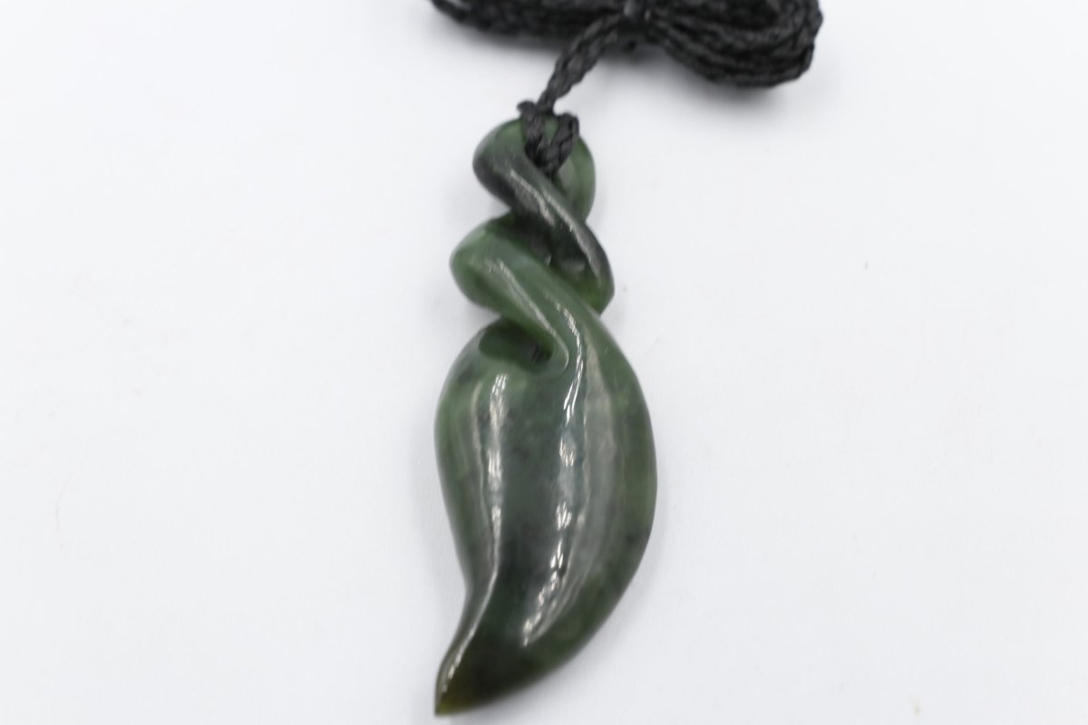 Greenstone Double Twist koru