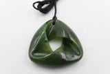 New Zealand Greenstone Moebius Ribbon
