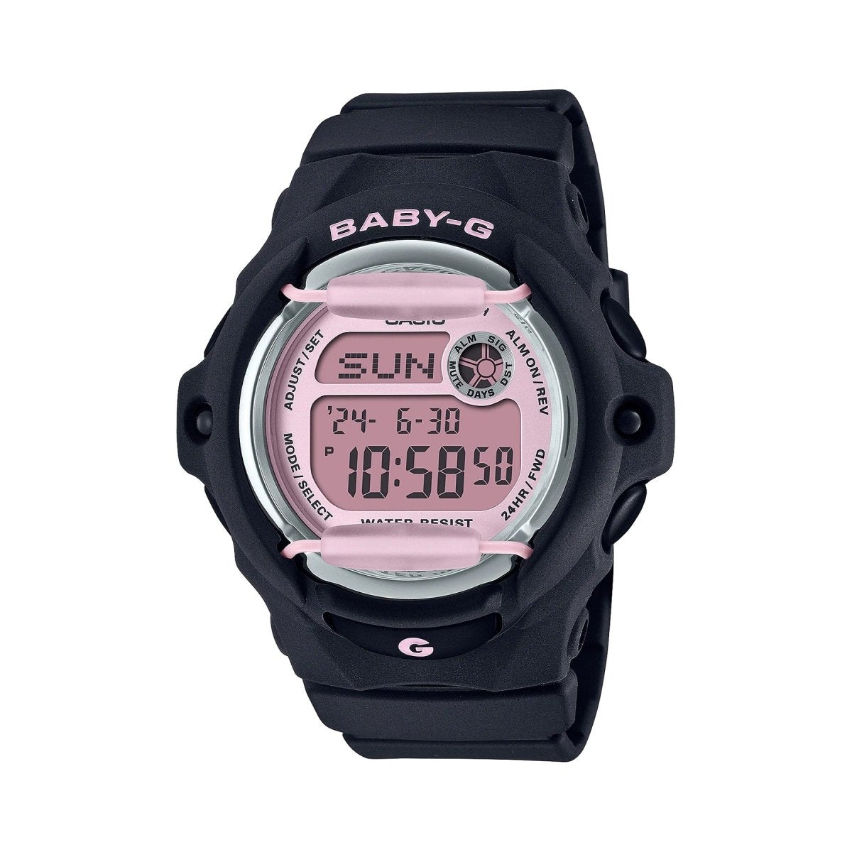 Baby-G | Casio Women's Black/Pink Digital Watch - BG-169U-1C