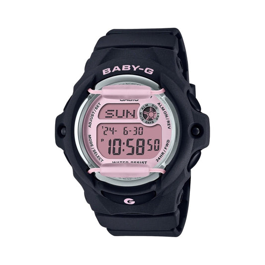 Baby-G | Casio Women's Black/Pink Digital Watch - BG-169U-1C