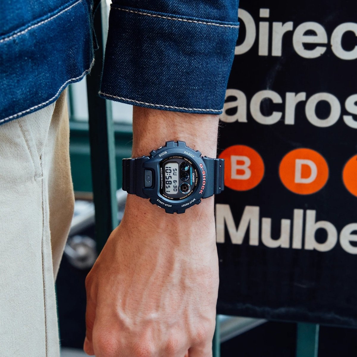 G shock Digital vintage Watch - DW6900U-1D
