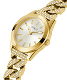 Guess Ladies Gold/White Serena Watch - GW0546L2