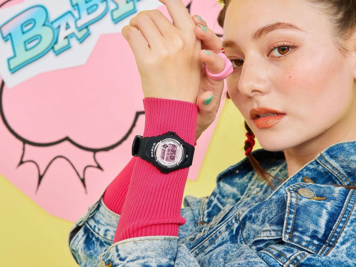 Baby-G | Casio Women's Black/Pink Digital Watch - BG-169U-1C