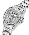 Guess Ladies Queen Silver tone Watch - GW0464L1