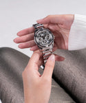 Guess Ladies Queen Silver tone Watch - GW0464L1
