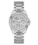 Guess Ladies Queen Silver tone Watch - GW0464L1