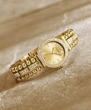 Guess  Ladies Gold tone Watch GW0401L2
