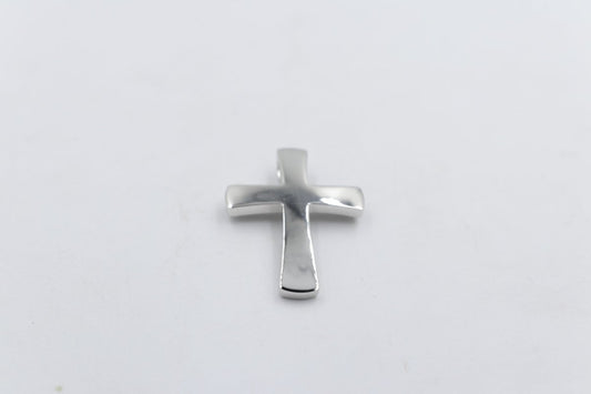 Stg Silver Solid Cross 47-10019-000