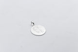 Solid Stg silver Saint Christopher Pendent