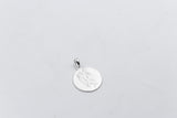 Solid Stg silver Saint Christopher Pendent