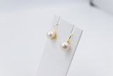 9ct Gold Fresh water Pearl Stiletto Earrings