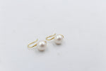 9ct Gold Fresh water Pearl Stiletto Earrings