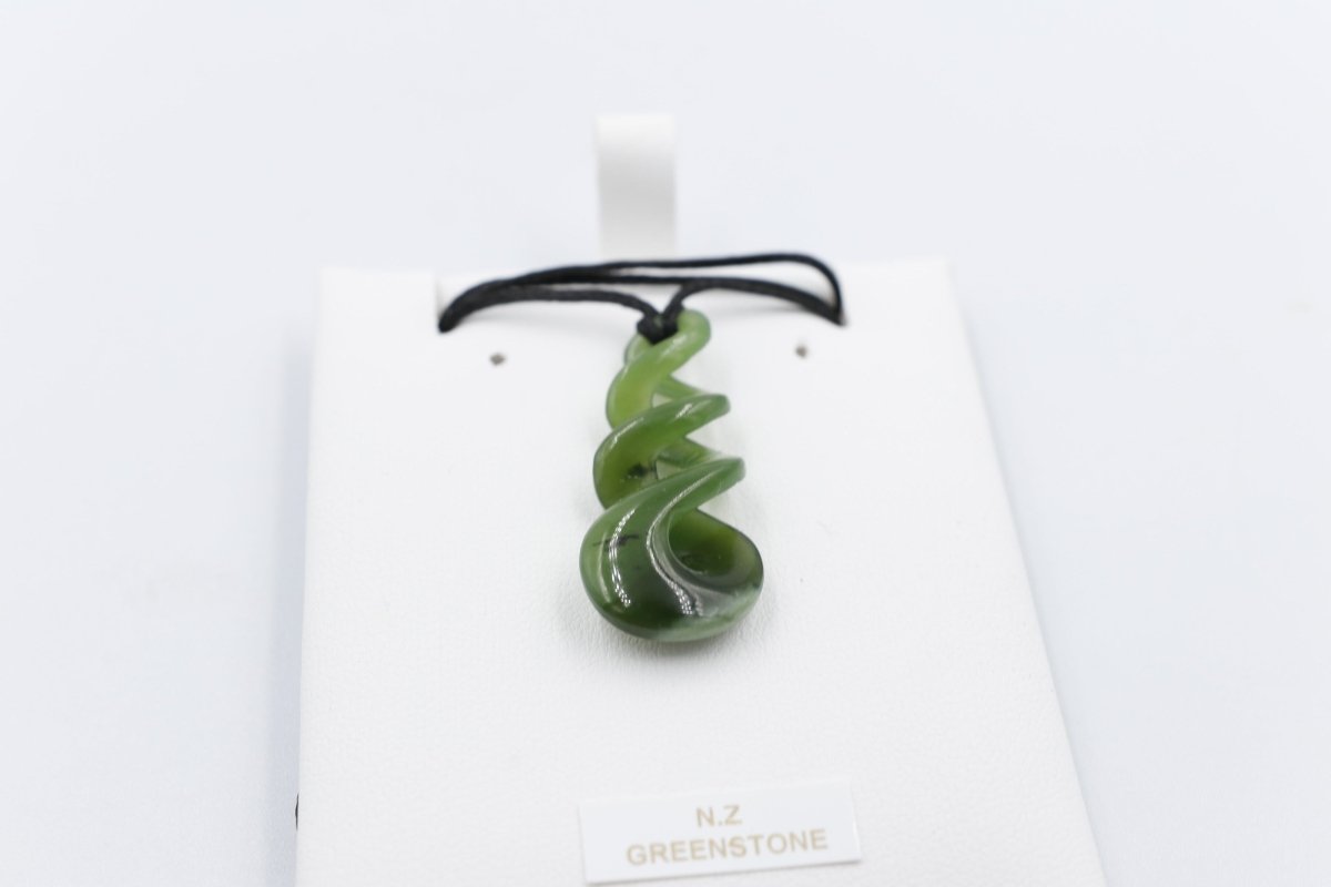 New Zealand Greenstone Triple Twist