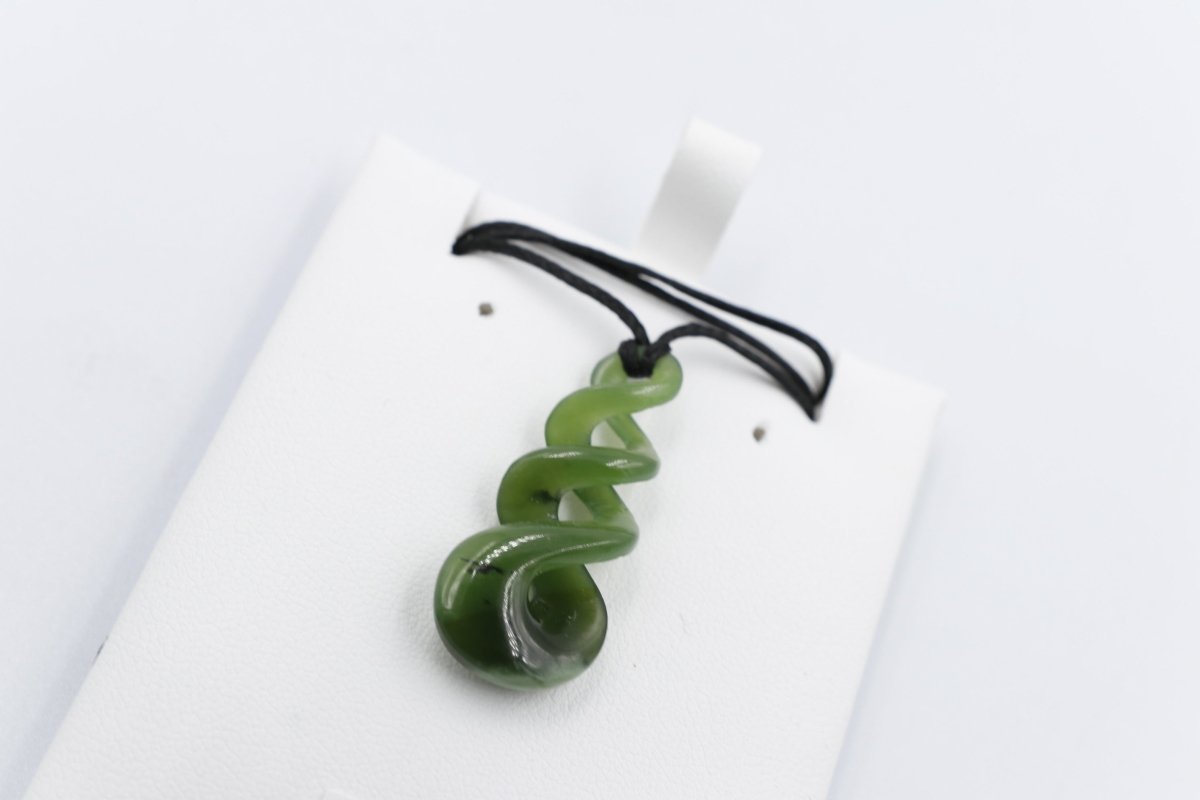 New Zealand Greenstone Triple Twist