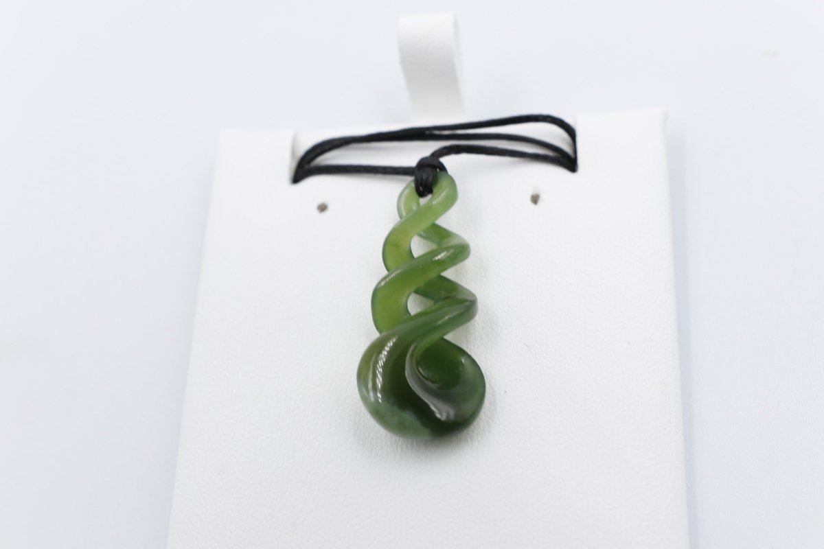 New Zealand Greenstone Triple Twist