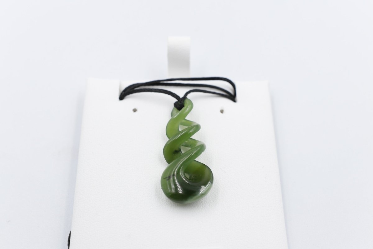 New Zealand Greenstone Triple Twist
