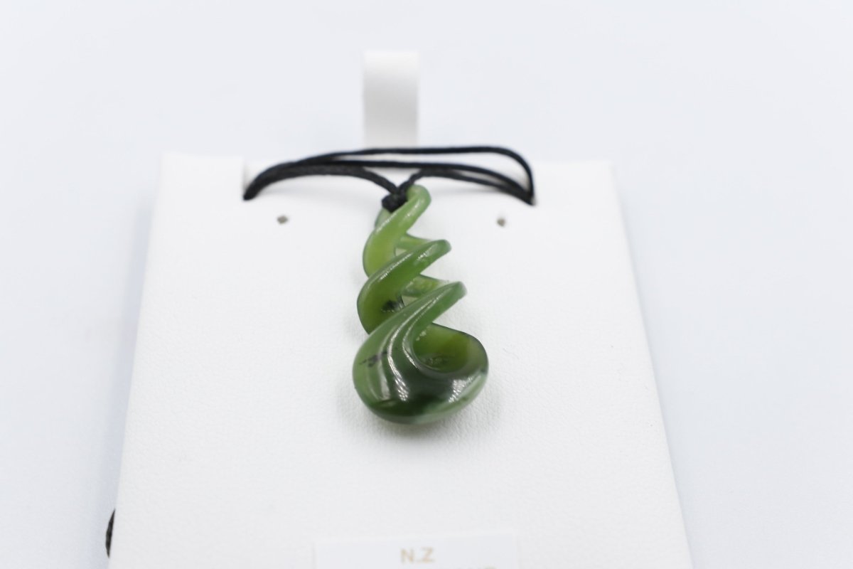 New Zealand Greenstone Triple Twist