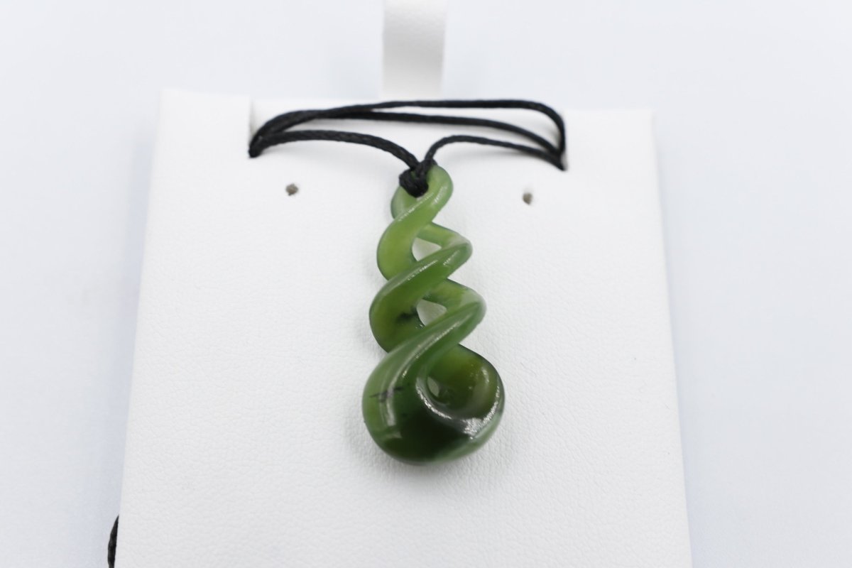 New Zealand Greenstone Triple Twist