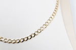 9ct Gold Solid Open Curb Link Chain 60cm SJ5MC9Y09061