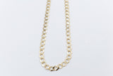 9ct Gold Solid Open Curb Link Chain 60cm SJ5MC9Y09061