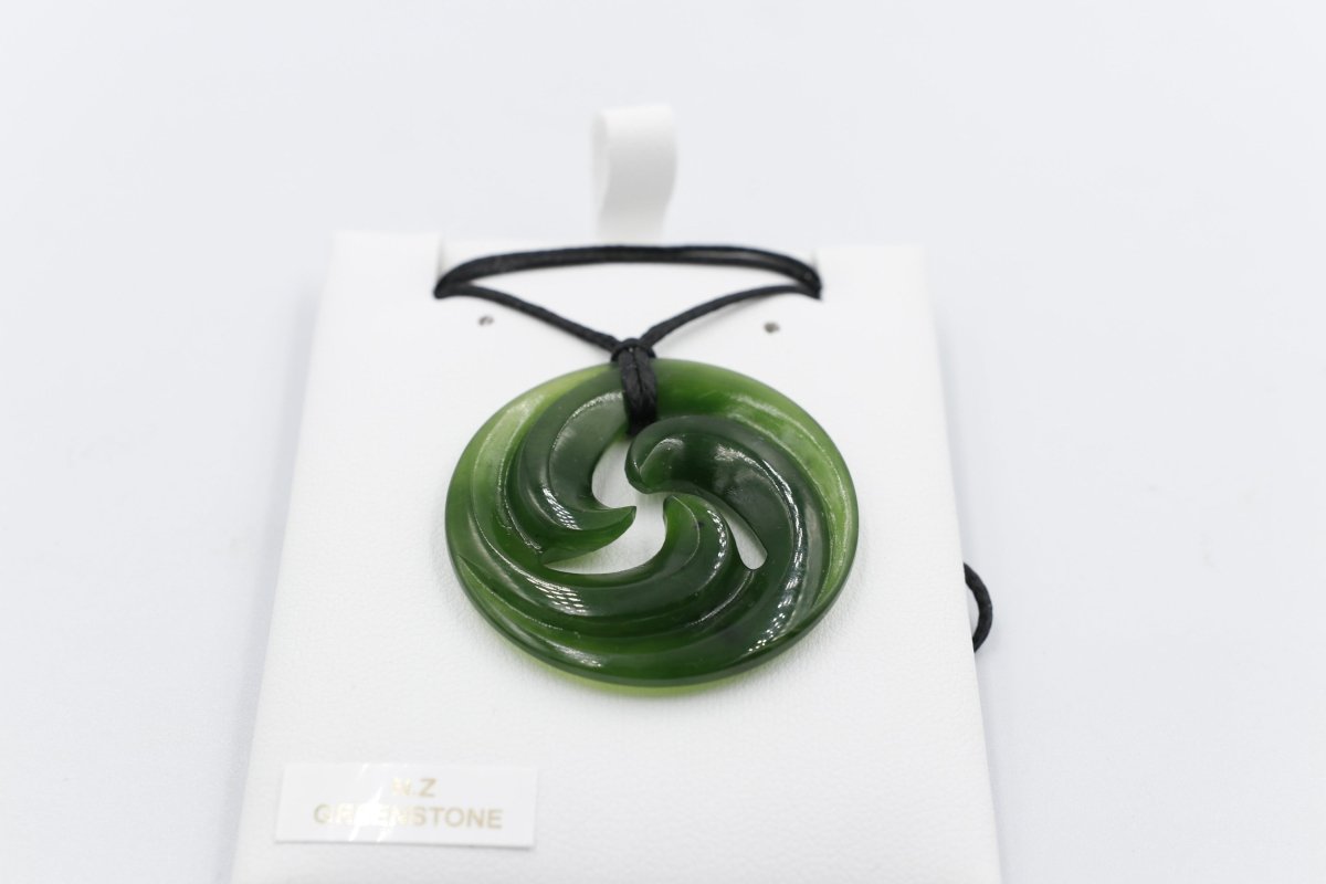 New Zealand Greenstone Koru Wheel