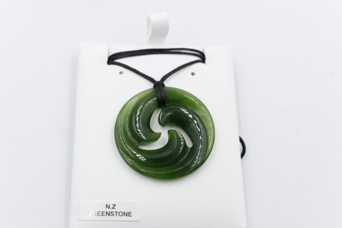 New Zealand Greenstone Koru Wheel