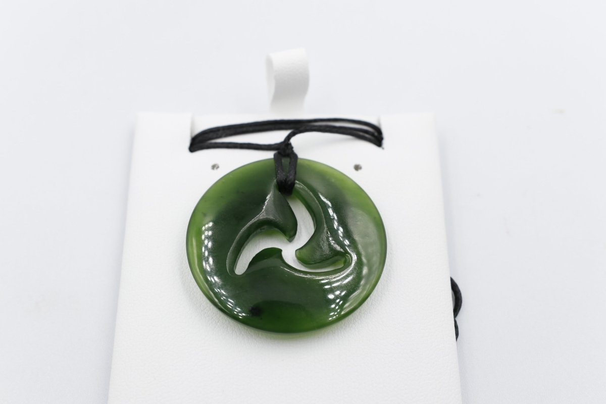 New Zealand Greenstone Koru Wheel
