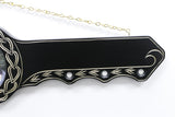 Native New Zealand Wooden 21st key with Hibiscus WM438SJ2H