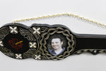 Native New Zealand Wooden 21st key with Hibiscus WM438SJ2H