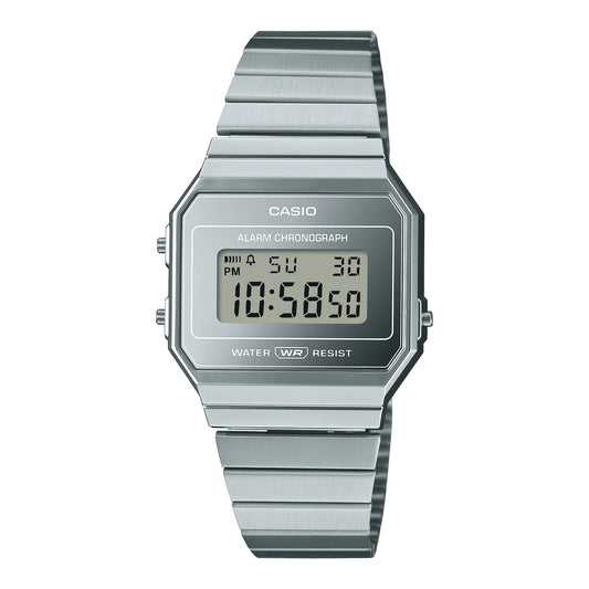 Casio Silver Tone Pure Vintage Digital A700WEV-7A